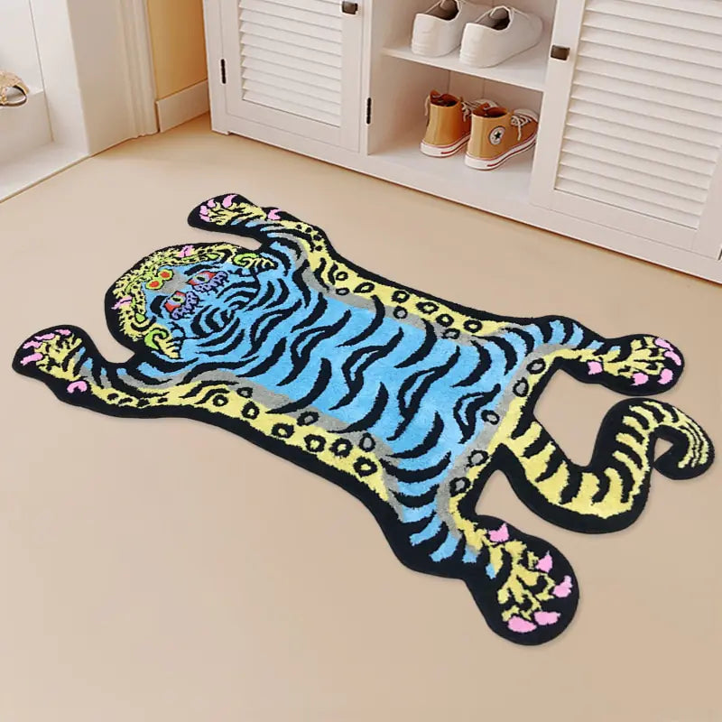 Home Decor Tibetan Tiger Mat